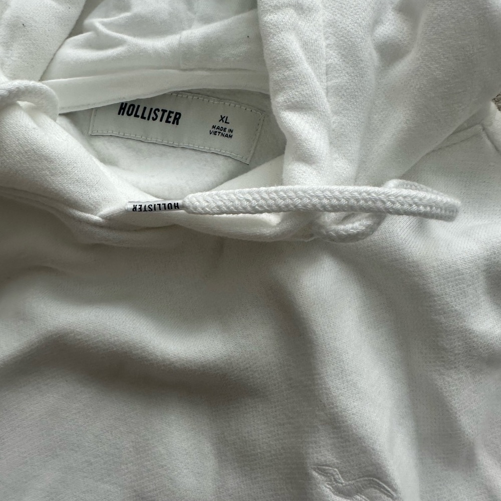 Hollister Classic White Hoodie